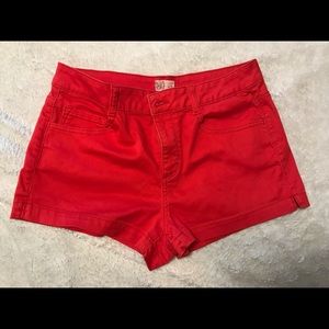 Red SO Shorts